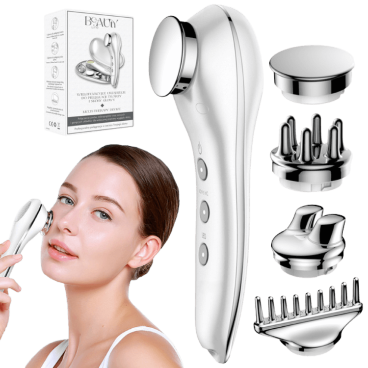 Wielofunkcyjne urządzenie do pielęgnacji twarzy i skóry głowy BL-101