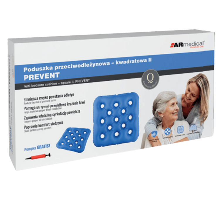 Poduszka przeciwodleżynowa kwadratowa AR-092 PREVENT II - ARmedical