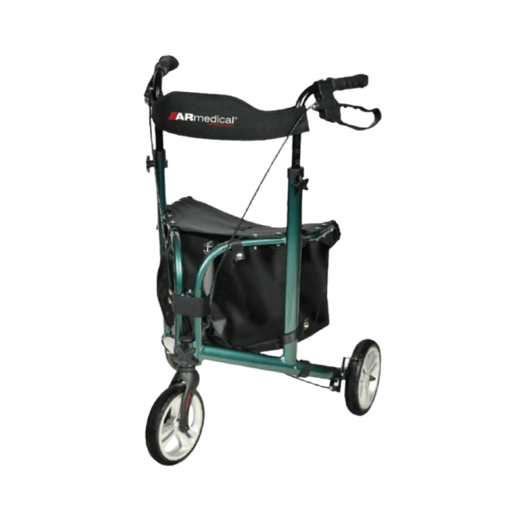 Balkonik trójkołowy aluminiowy z siedziskiem SUPER LIGHT