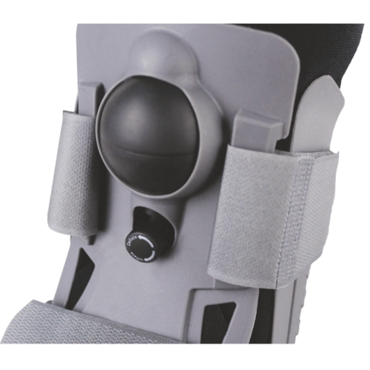 Orteza stopowo-goleniowa wysoka Walker Pro szaro-czarna AR-602 - ARmedical