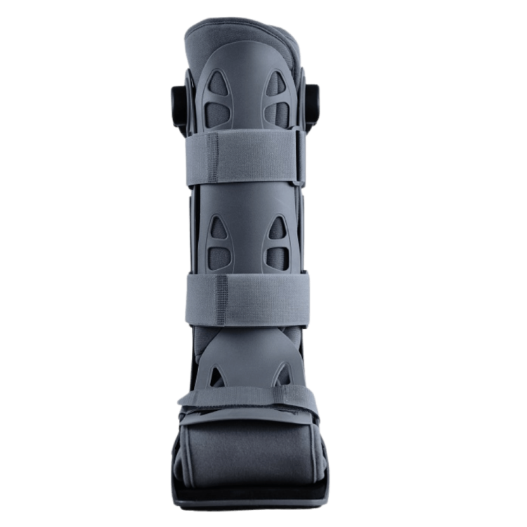 Orteza stopowo-goleniowa dwukomorowa wysoka Walker Dual Comfort szara AR-608 - ARmedical