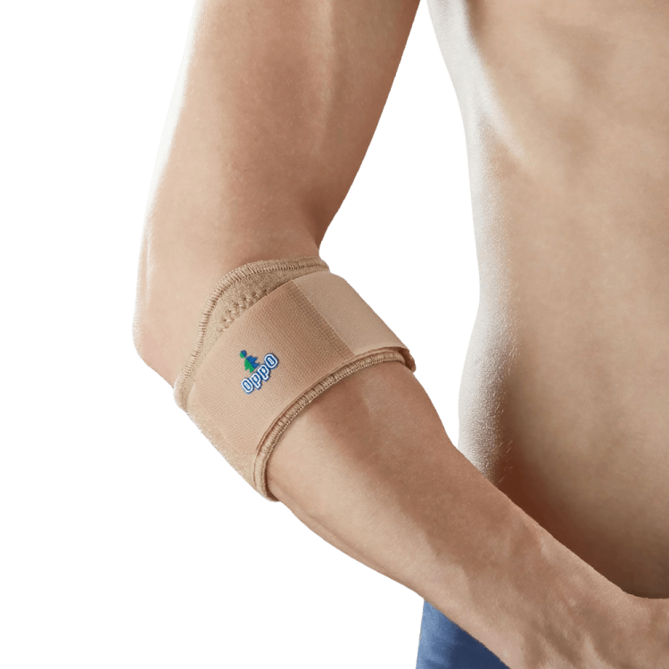 Stabilizator łokcia tenisisty z silikonową wkładką 1086