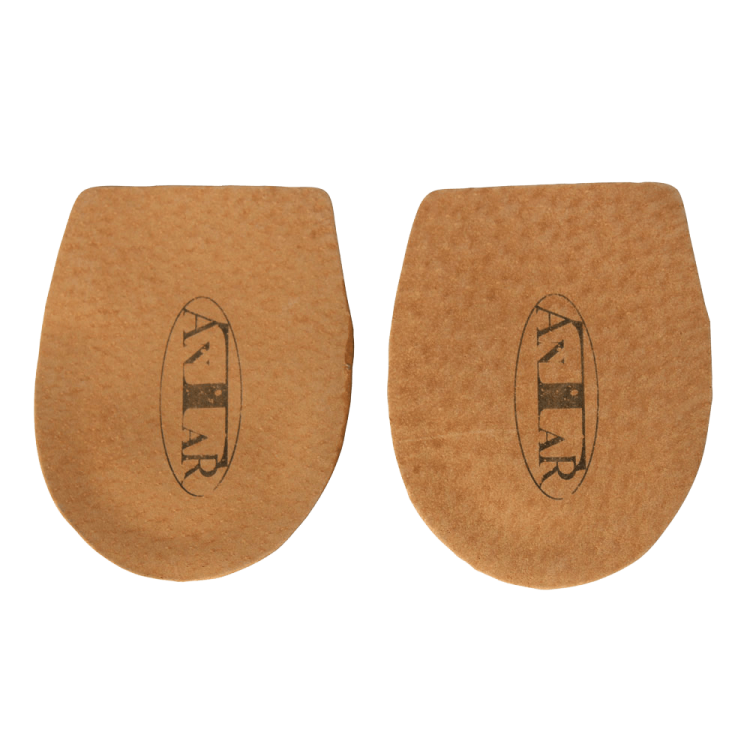 Podpiętki ortopedyczne skórzane męskie na podzespole lateksowym AT53505 - Antar