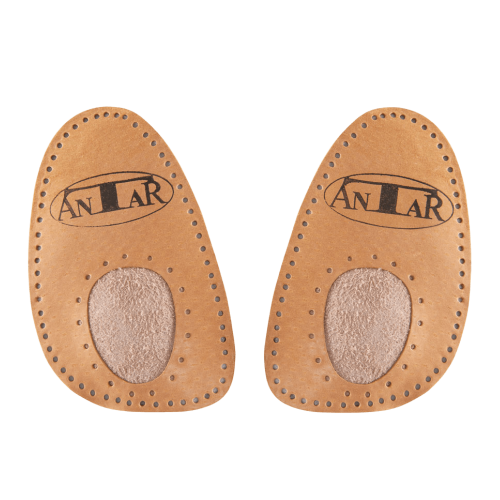 Półwkładki ortopedyczne skórzane z pelotą na podzespole lateksowym AT53514 - Antar